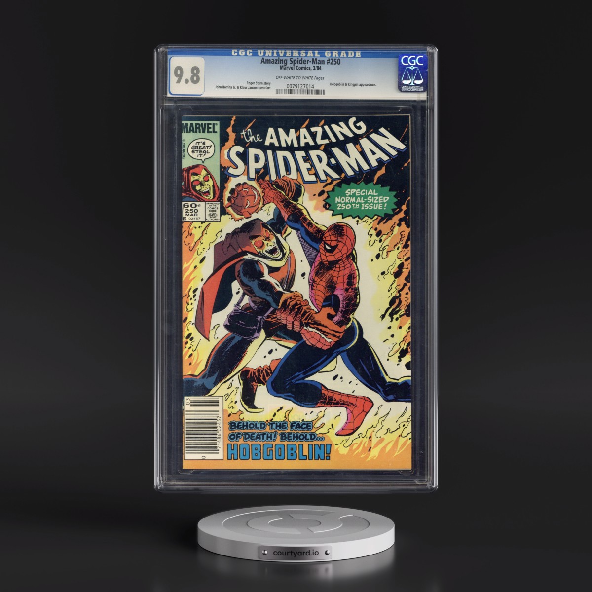 Amazing Spider-Man #250 CGC 9.8 Off-white to White Pages (Marvel Comics, 3/84) - Universal