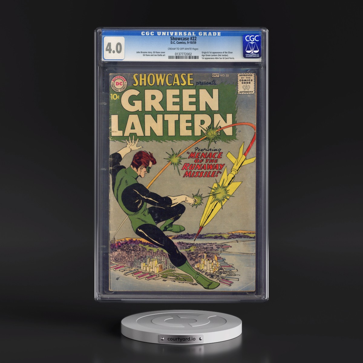 Showcase #22 CGC 4.0 Cream to Off-white Pages (DC Comics, 9-10/59) - Universal