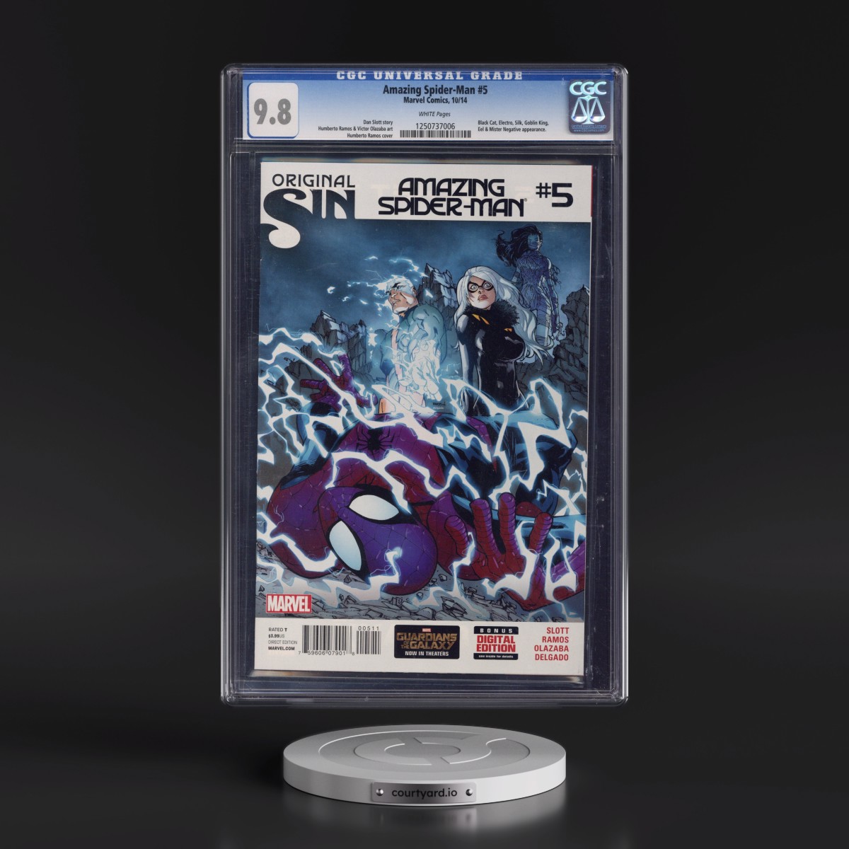 Amazing Spider-Man #5 CGC 9.8 White Pages (Marvel Comics, 10/14) - Universal