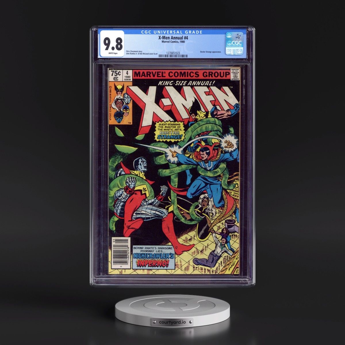 X-Men Annual #4 CGC 9.8 White Pages (Marvel Comics, 1980) - Universal