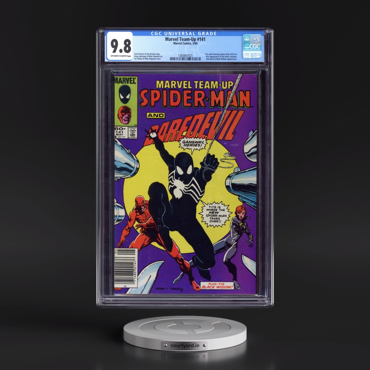 Marvel Team-Up #141 CGC 9.8 Off-white to White Pages (Marvel Comics, 5/84) - Universal