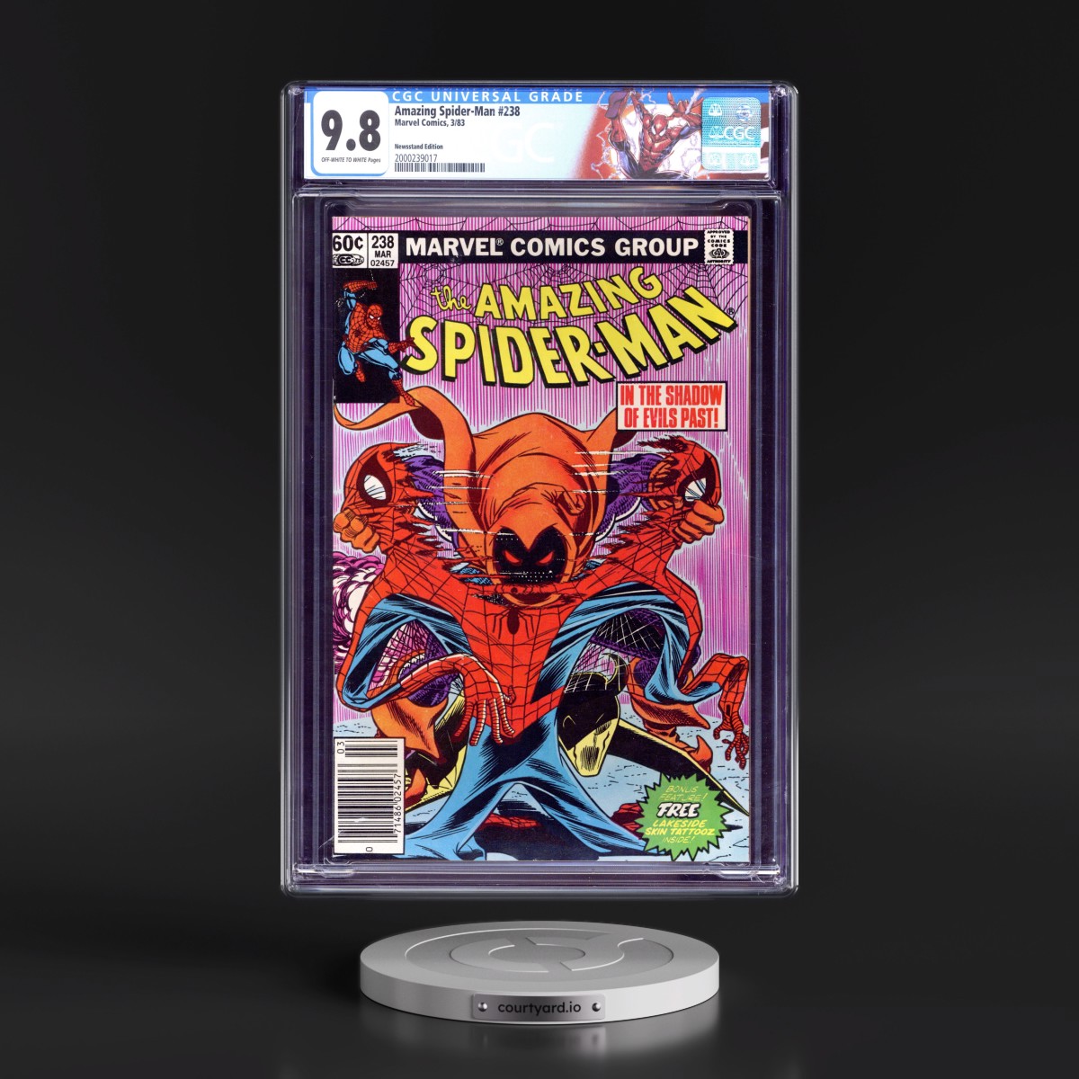 Amazing Spider-Man #238 CGC 9.8 Off-white to White Pages (Marvel Comics, 3/83) - Newsstand Edition Universal