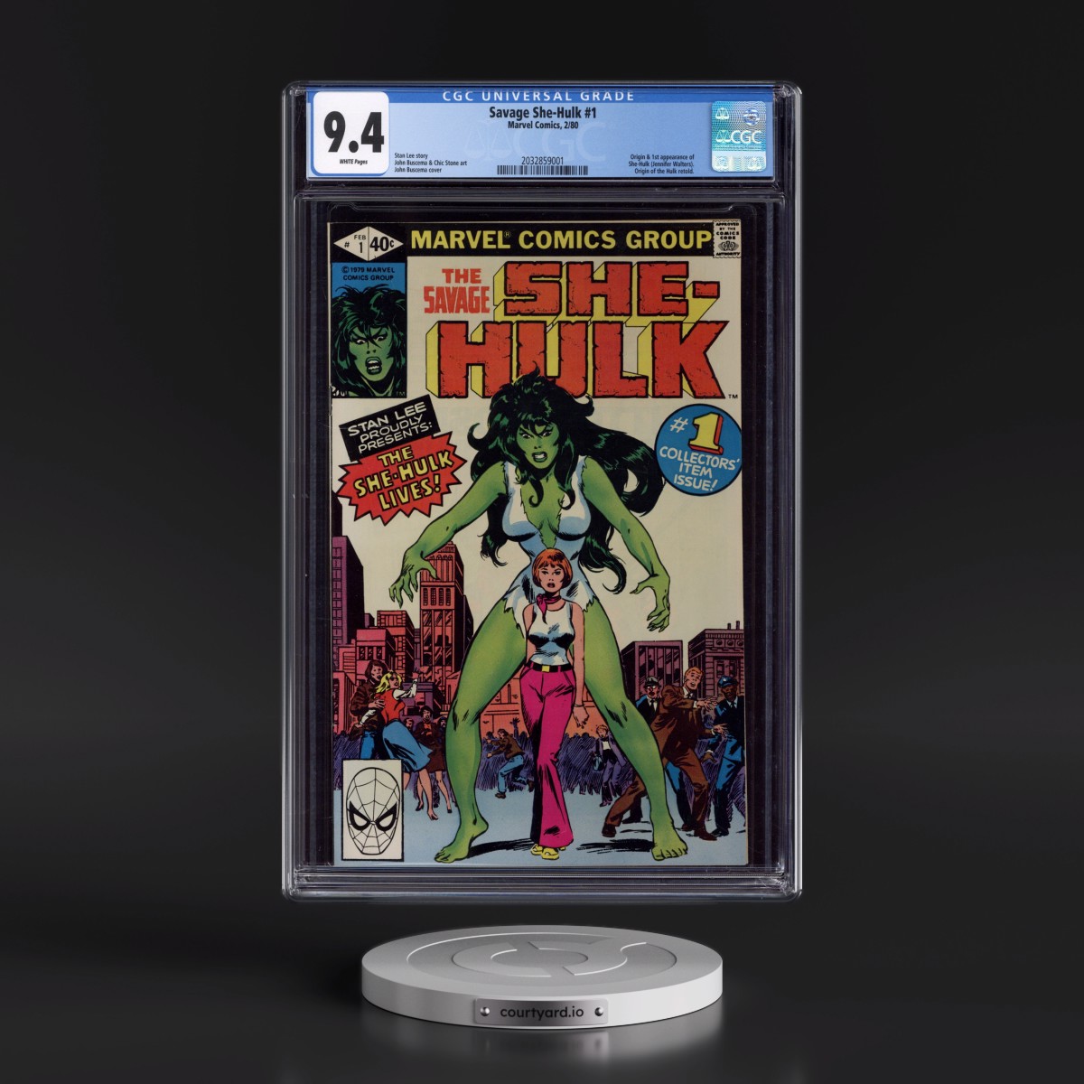 Savage She-Hulk #1 CGC 9.4 White Pages (Marvel Comics, 2/80) - Universal