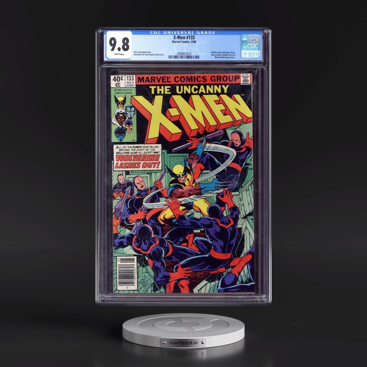 X-Men #133 CGC 9.8 White Pages (Marvel Comics, 5/80) - Universal