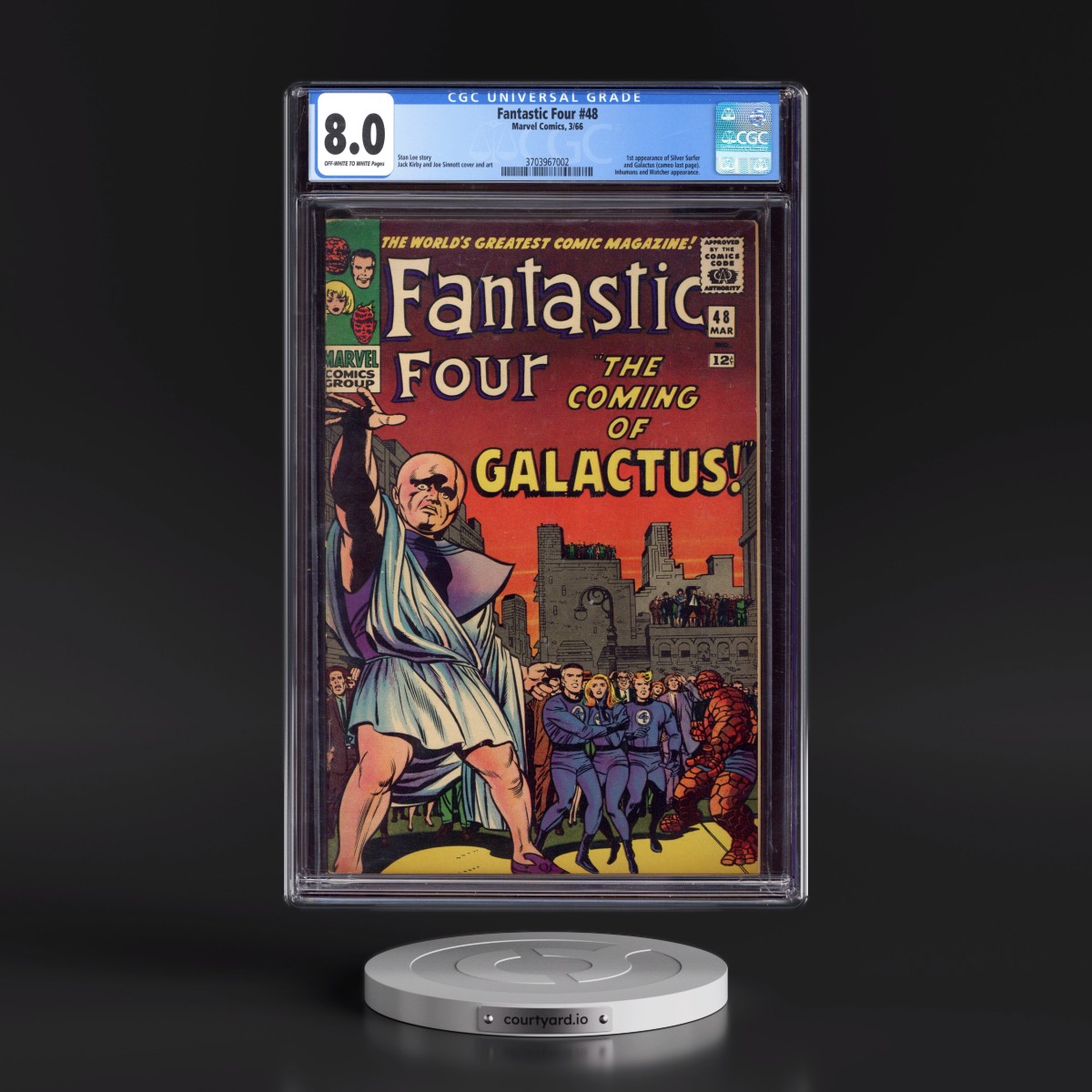 Fantastic Four #48 CGC 8.0 Off-white to White Pages (Marvel Comics, 3/66) - Universal