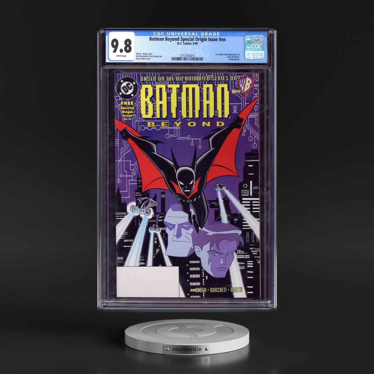 Batman Beyond Special Origin Issue #nn CGC 9.8 White Pages (DC Comics, 6/99) - Universal