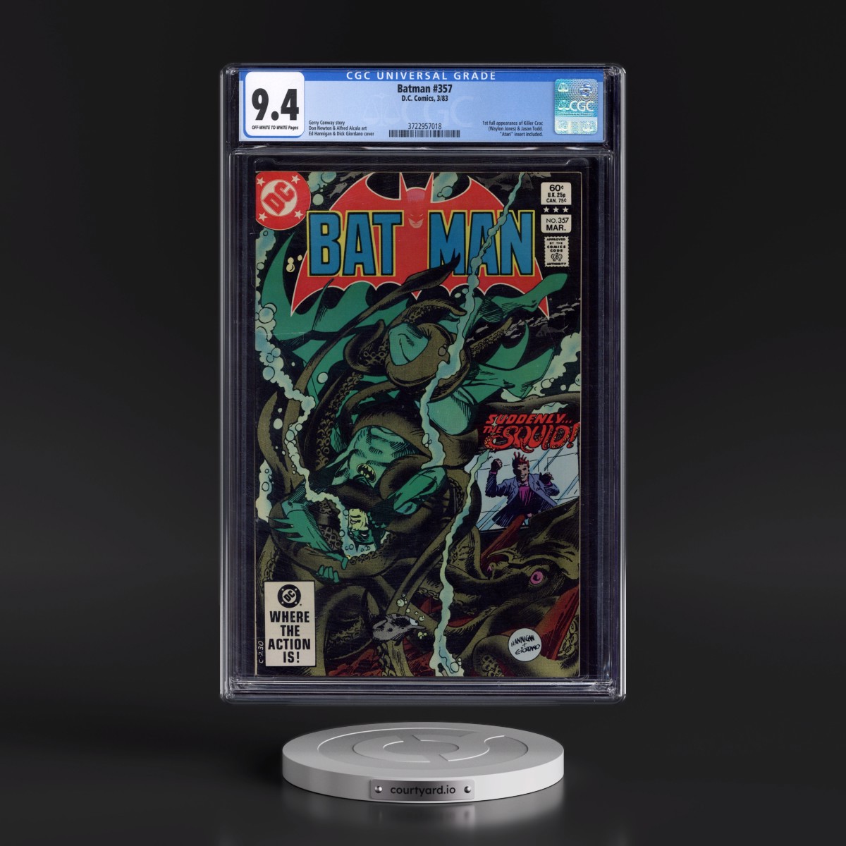 Batman #357 CGC 9.4 Off-white to White Pages (DC Comics, 3/83) - Universal