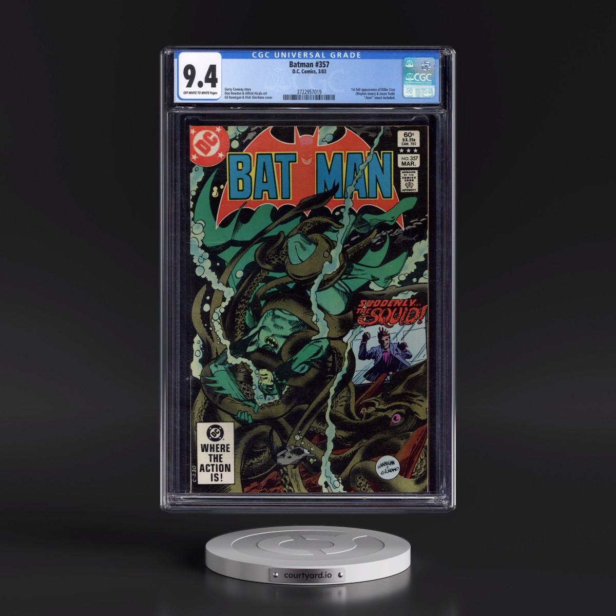 Batman #357 CGC 9.4 Off-white to White Pages (DC Comics, 3/83) - Universal