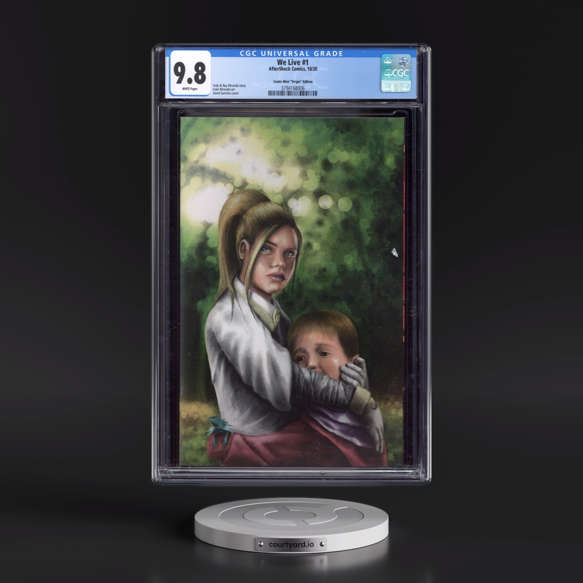 We Live #1 CGC 9.8 White Pages (AfterShock Comics, 10/20) - Universal Comic Mint "Virgin" Edition