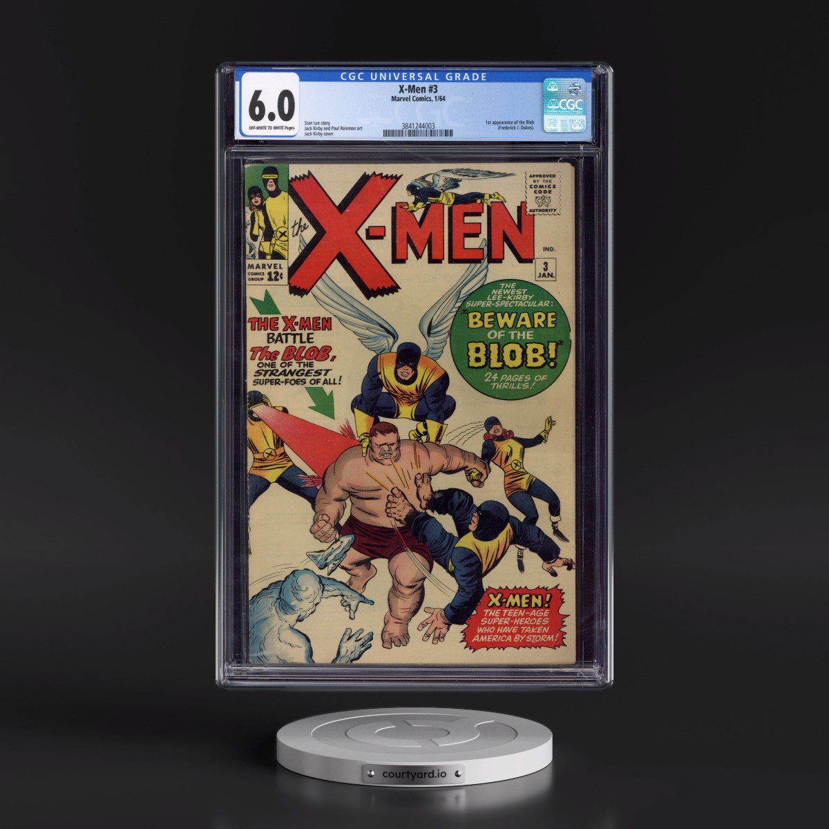 X-Men #3 CGC 6.0 Off-white to White Pages (Marvel Comics, 1/64) - Universal