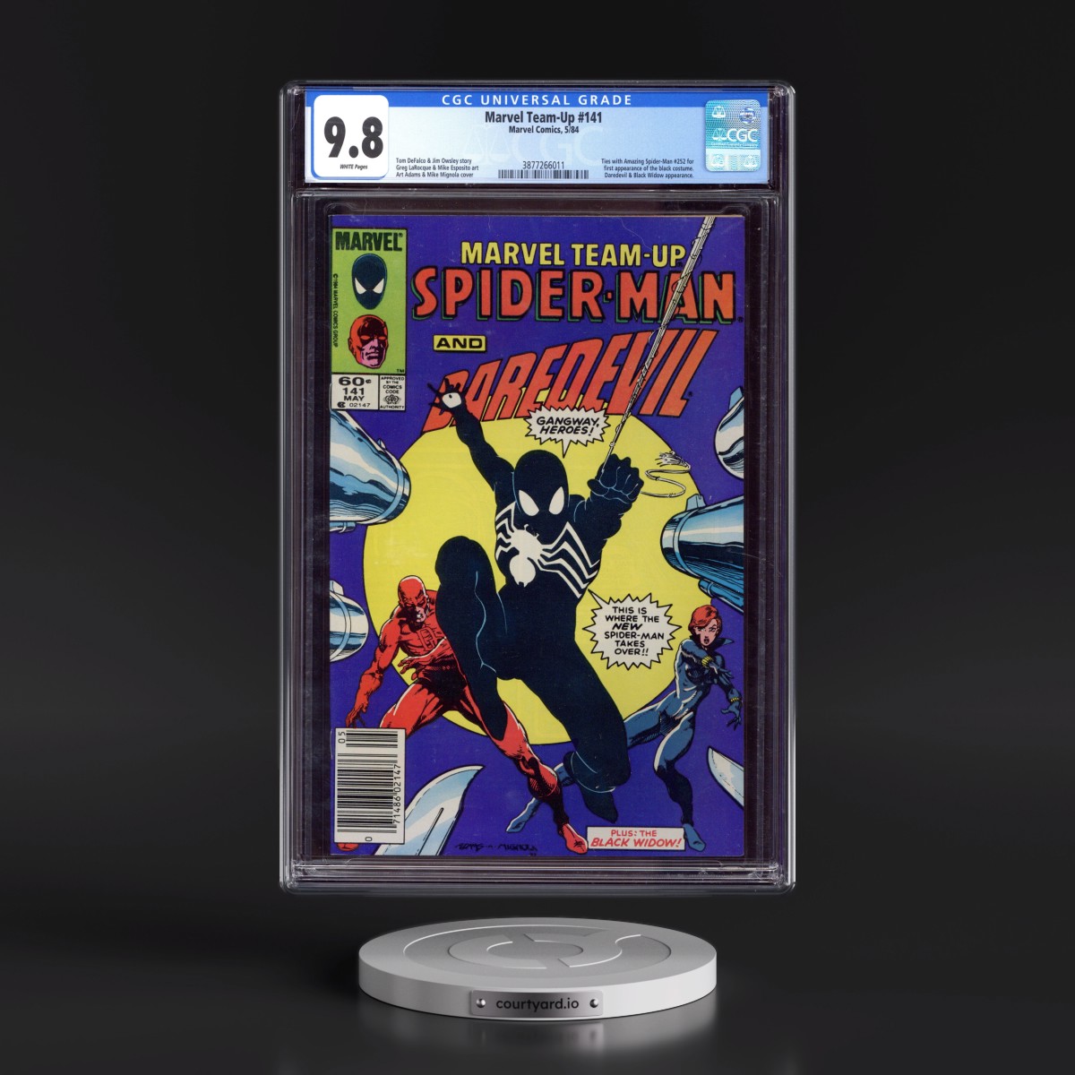 Marvel Team-Up #141 CGC 9.8 White Pages (Marvel Comics, 5/84) - Universal