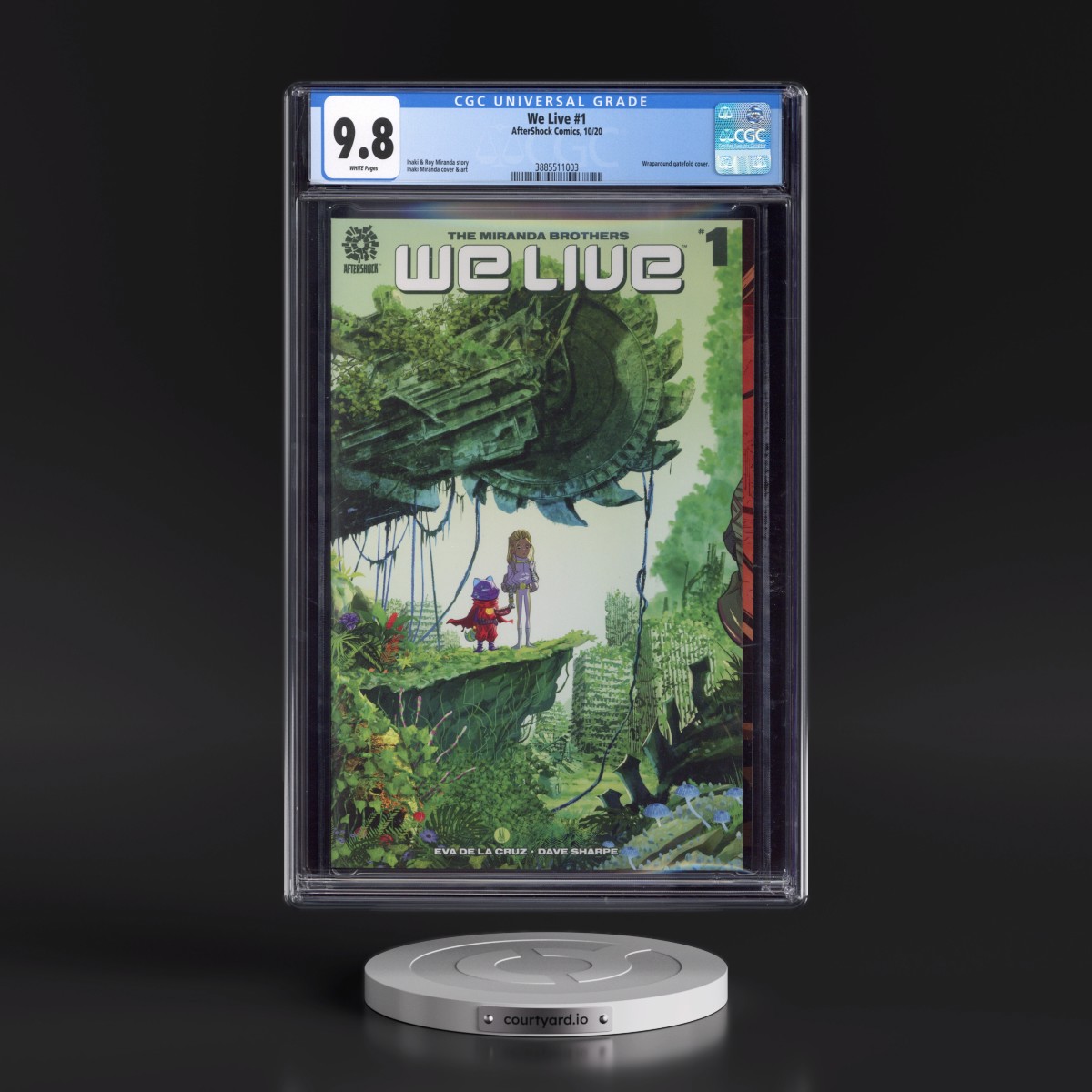 We Live #1 CGC 9.8 White Pages (AfterShock Comics, 10/20) - Universal