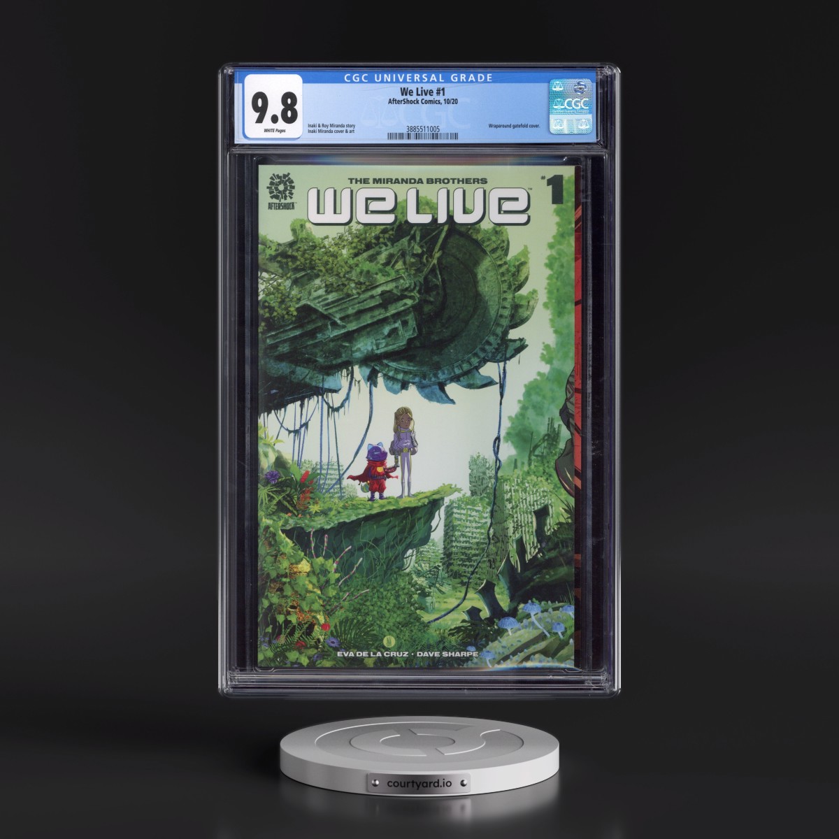 We Live #1 CGC 9.8 White Pages (AfterShock Comics, 10/20) - Universal