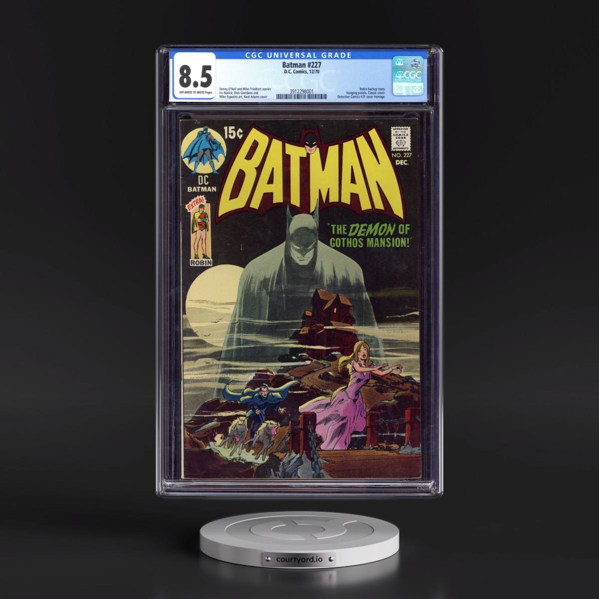 Batman #227 CGC 8.5 Off-white to White Pages (DC Comics, 12/70) - Universal