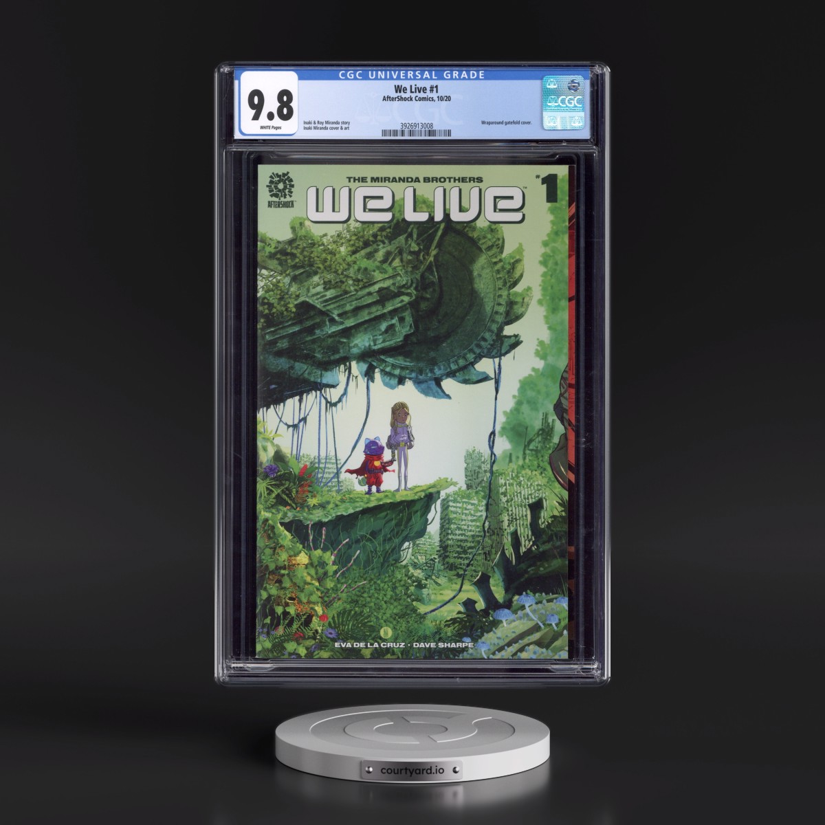 We Live #1 CGC 9.8 White Pages (AfterShock Comics, 10/20) - Universal