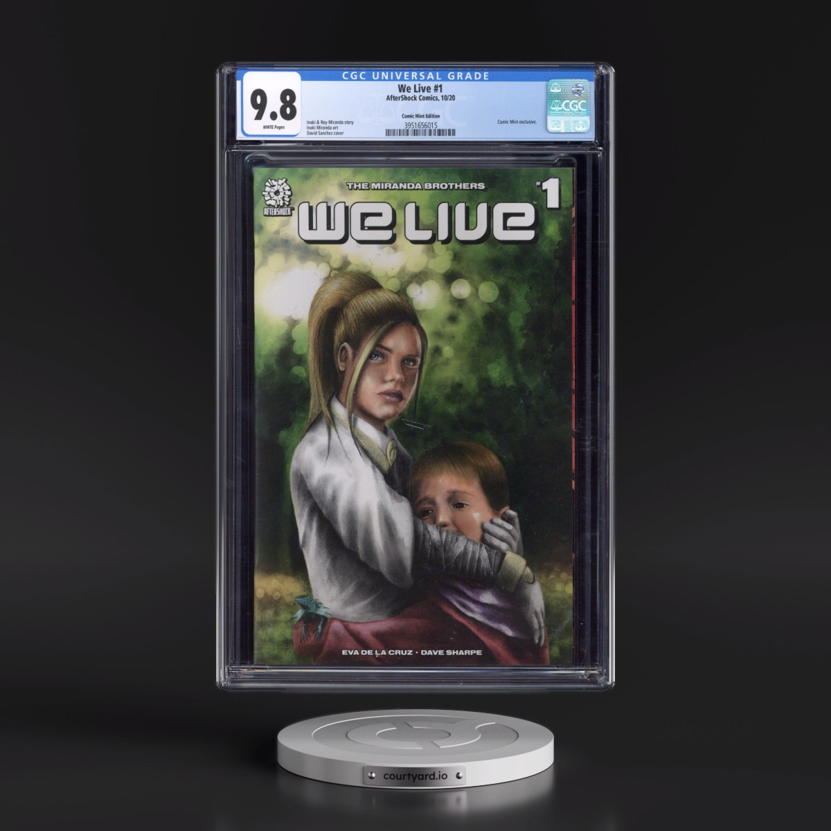 We Live #1 CGC 9.8 White Pages (AfterShock Comics, 10/20) - Universal Comic Mint Edition