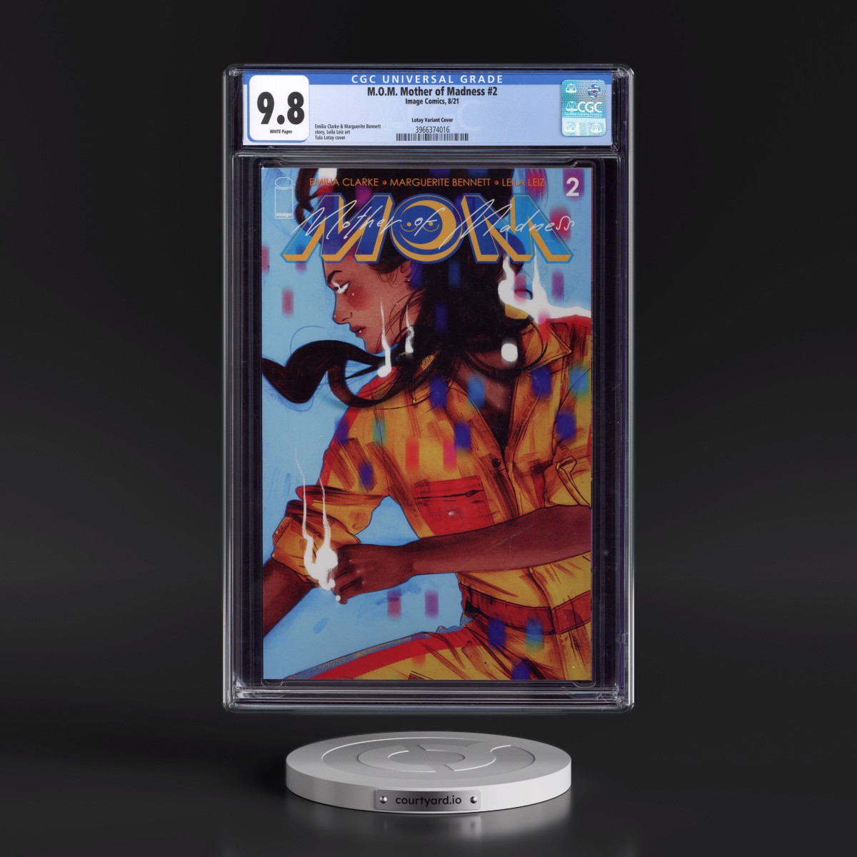 M.O.M. Mother of Madness #2 CGC 9.8 White Pages (Image Comics, 8/21) - Universal Lotay Variant Cover