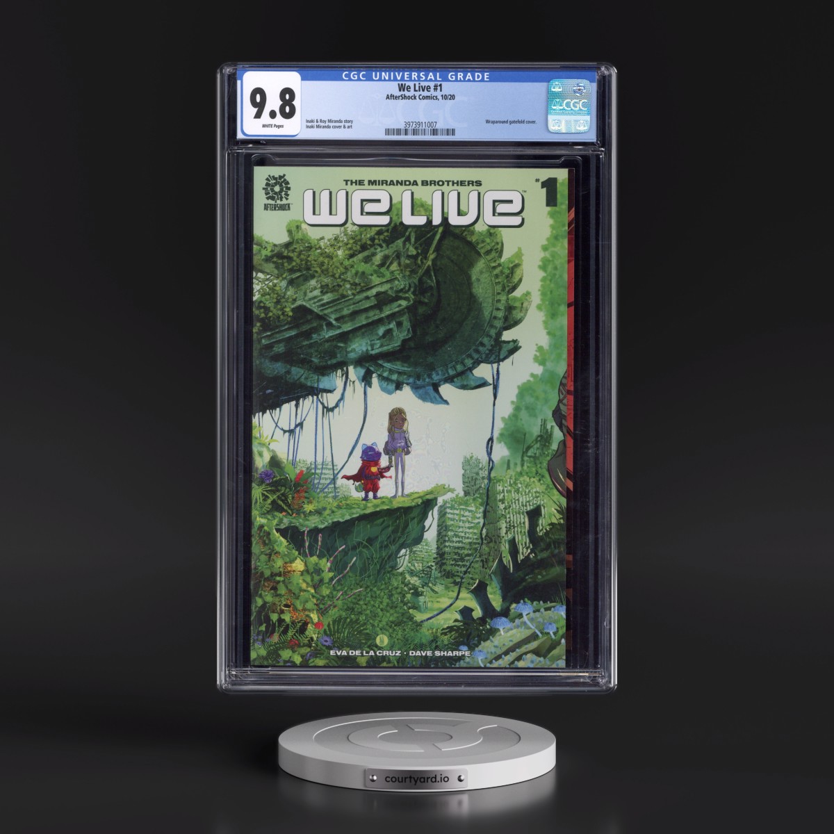 We Live #1 CGC 9.8 White Pages (AfterShock Comics, 10/20) - Universal