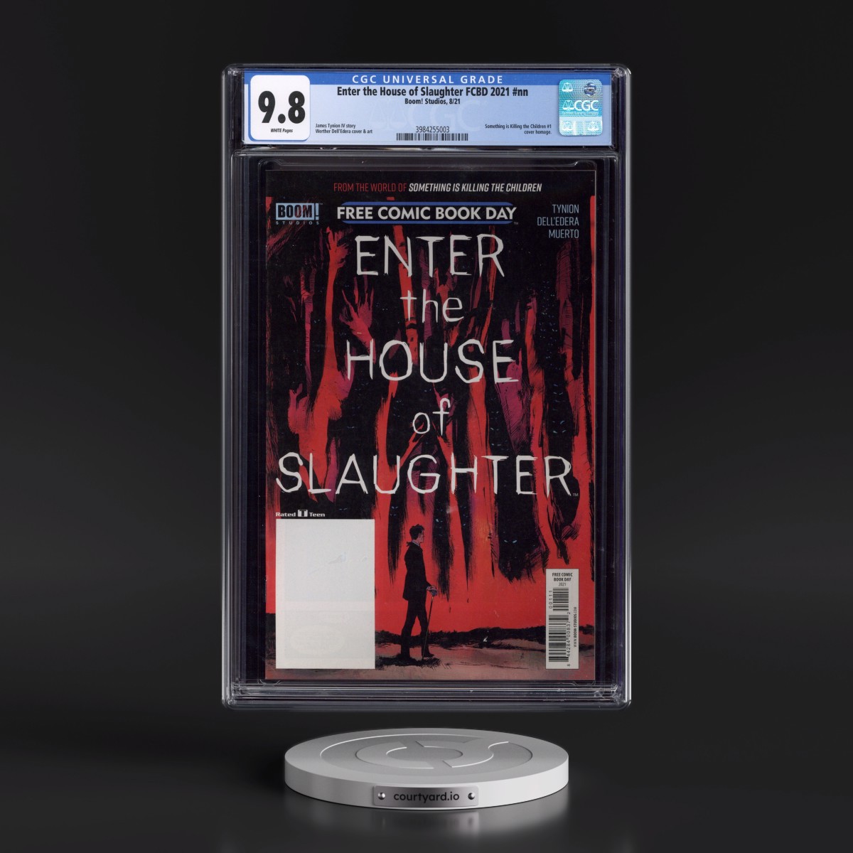 Enter the House of Slaughter FCBD 2021 #nn CGC 9.8 White Pages (Boom! Studios, 8/21) - Universal