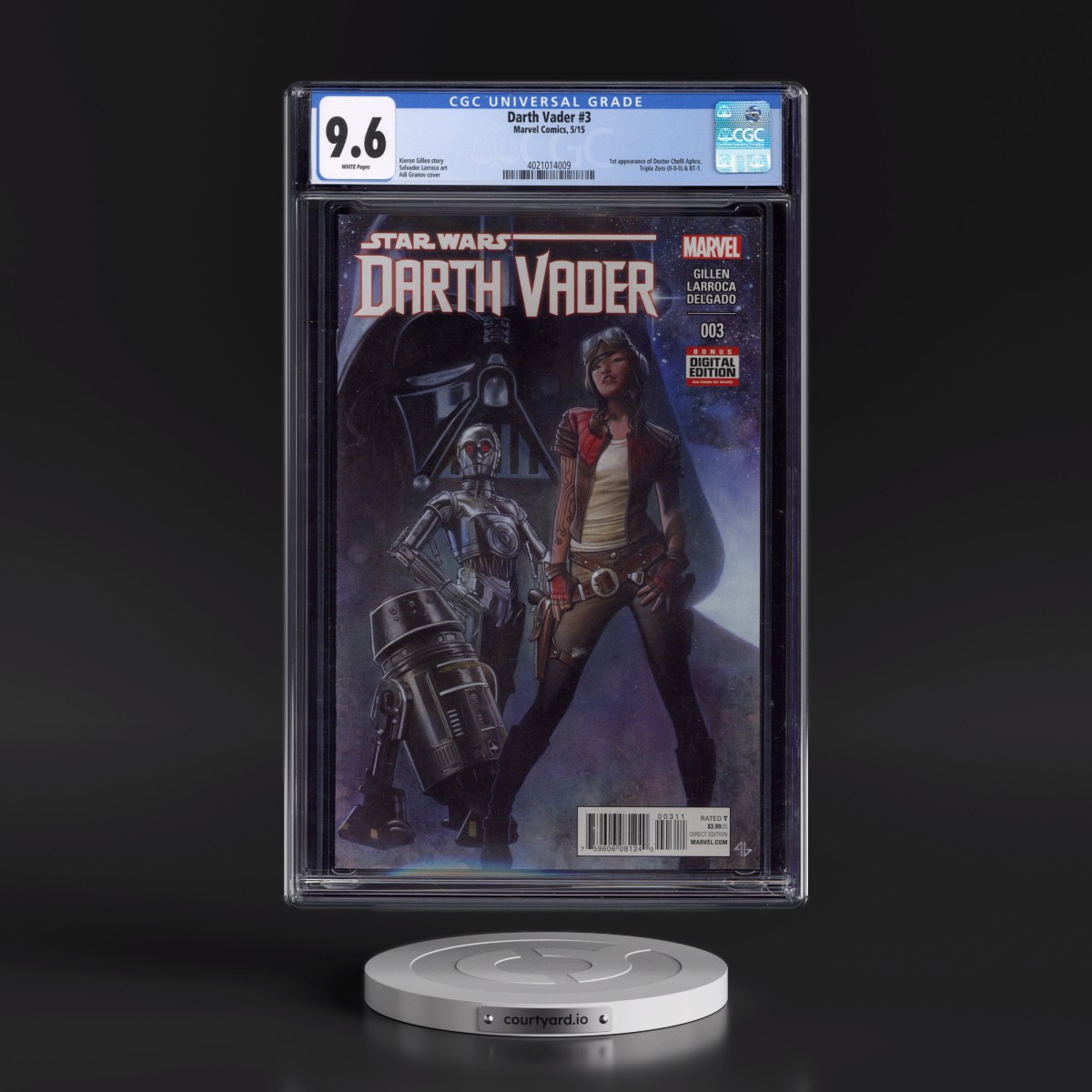 Darth Vader #3 CGC 9.6 White Pages (Marvel Comics, 5/15) - Universal