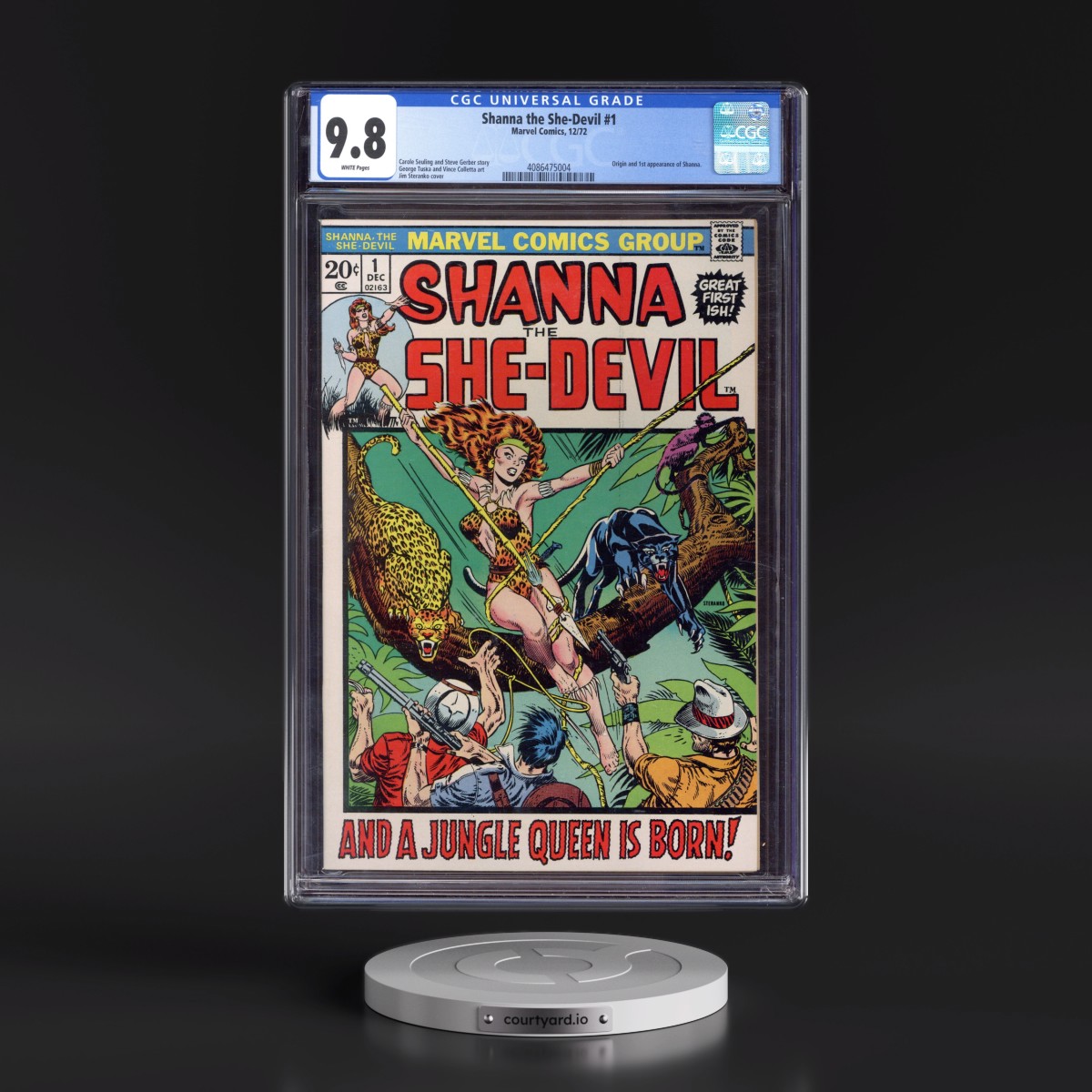 Shanna the She-Devil #1 CGC 9.8 White Pages (Marvel Comics, 12/72) - Universal