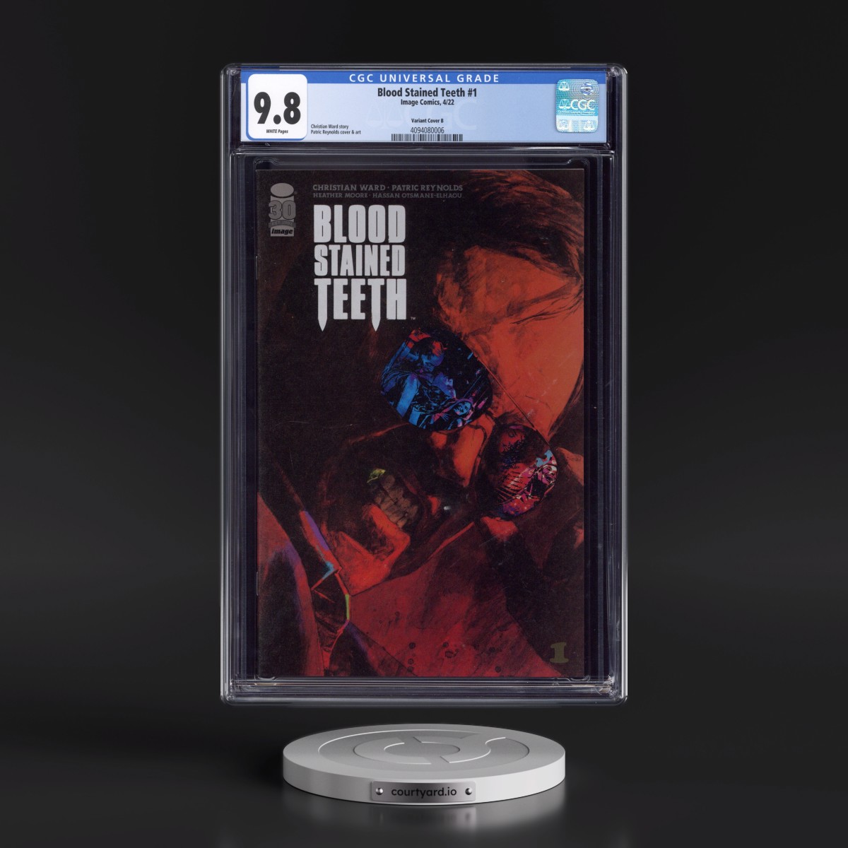 Blood Stained Teeth #1 CGC 9.8 White Pages (Image Comics, 4/22) - Universal Variant Cover B