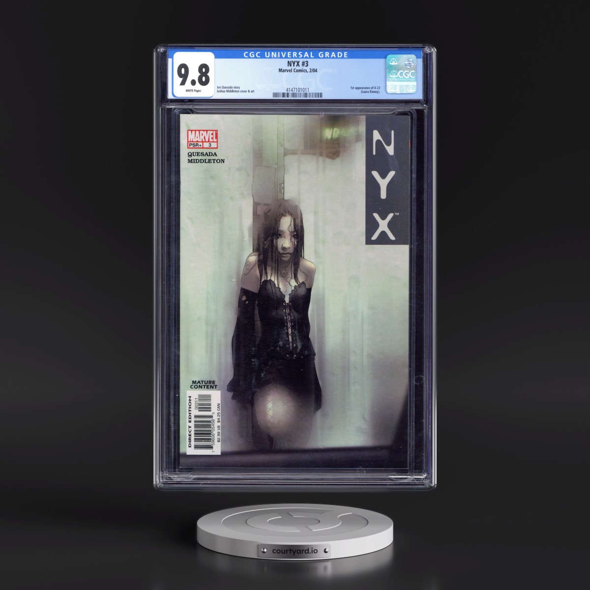 NYX #3 CGC 9.8 White Pages (Marvel Comics, 2/04) - Universal