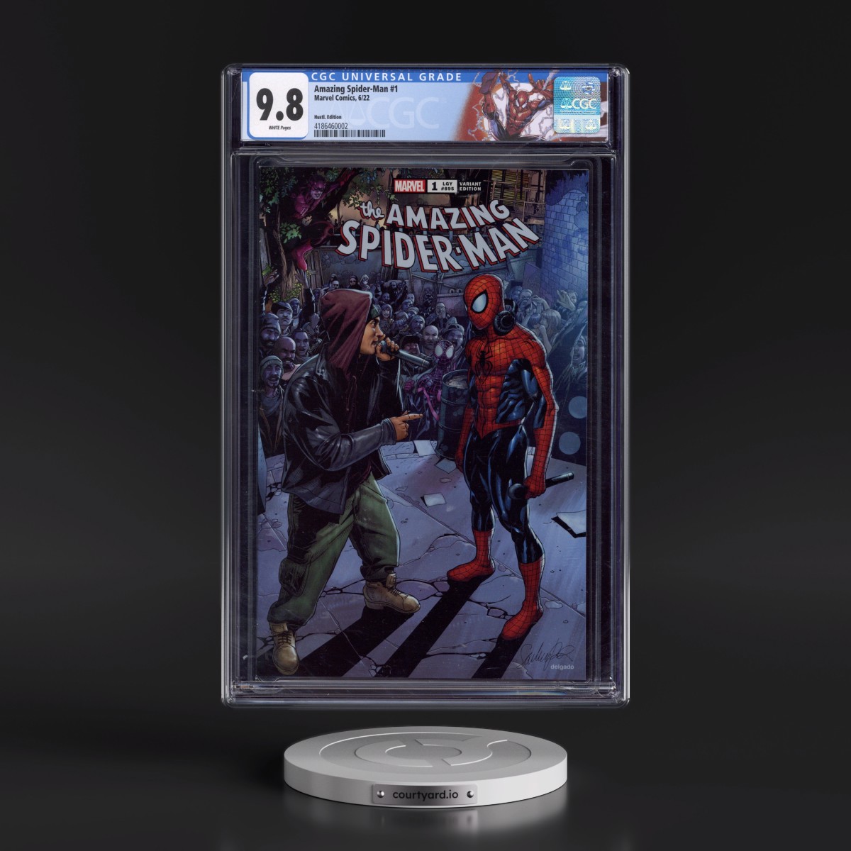 Amazing Spider-Man #1 CGC 9.8 White Pages (Marvel Comics, 6/22) - Universal Hustl. Edition