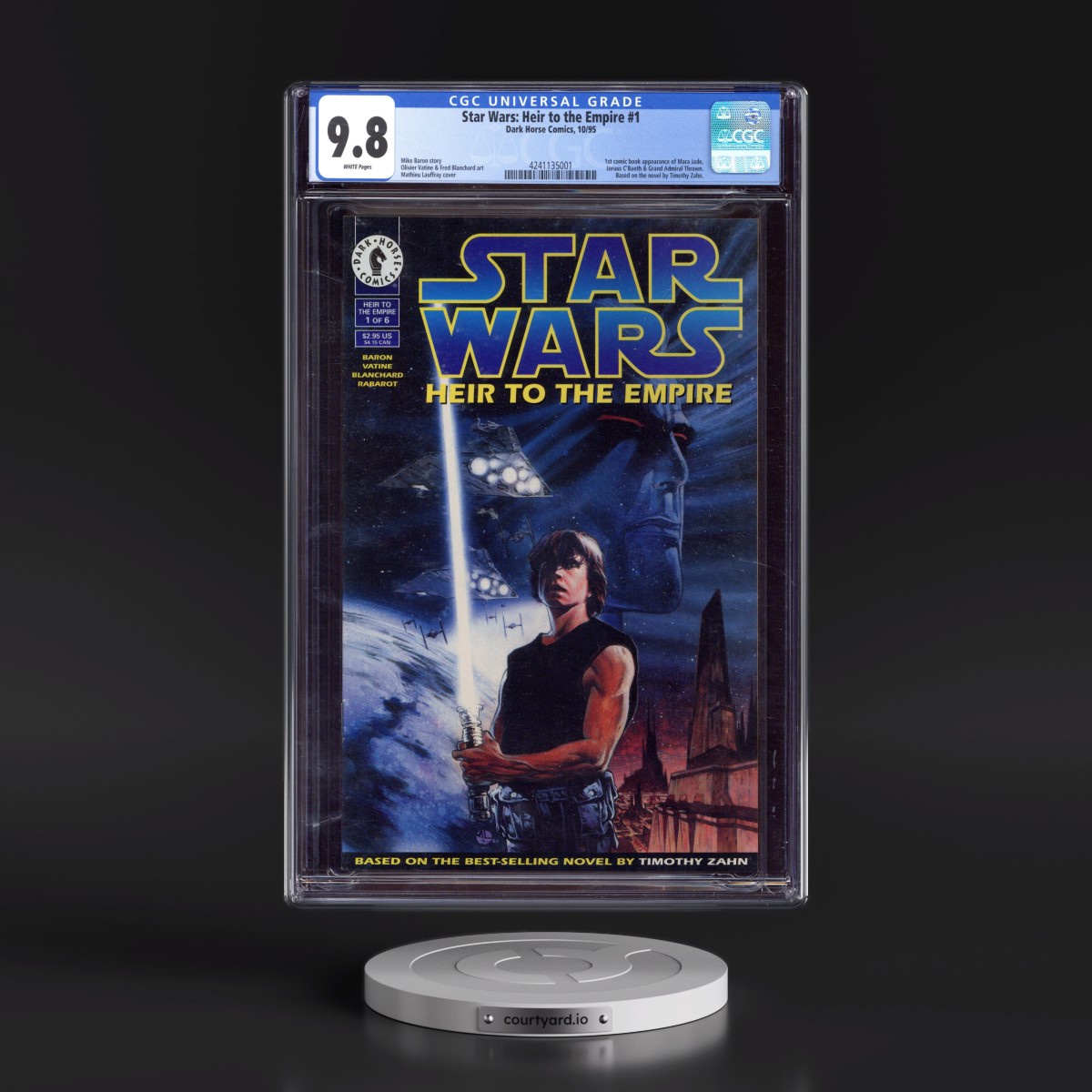 Star Wars: Heir to the Empire #1 CGC 9.8 White Pages (Dark Horse Comics, 10/95) - Universal