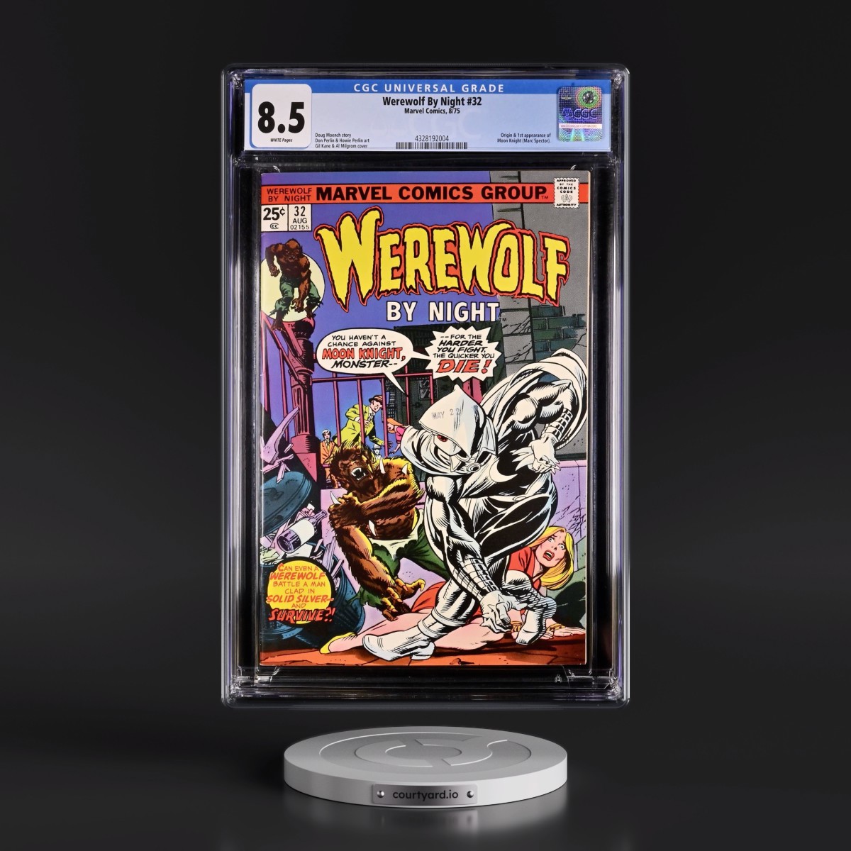 Werewolf By Night #32 CGC 8.5 White Pages (Marvel Comics, 8/75) - Universal