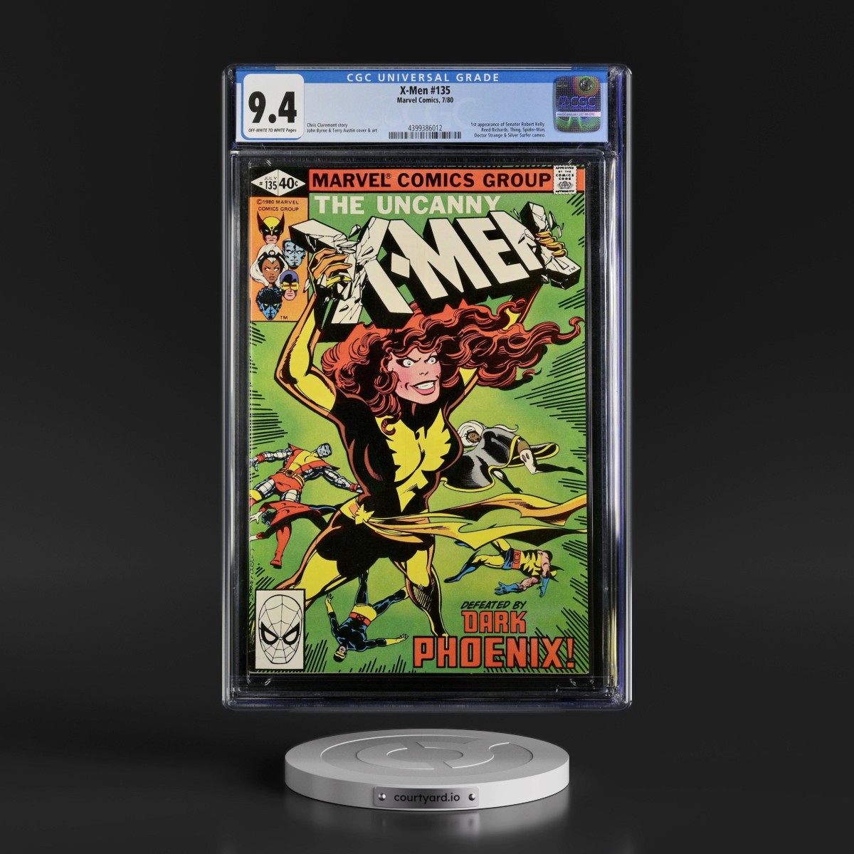 X-Men #135 CGC 9.4 Off-white to White Pages (Marvel Comics, 7/80)