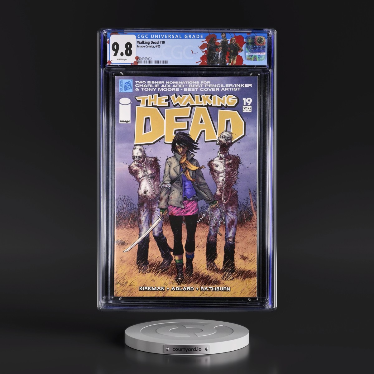 Walking Dead #19 CGC 9.8 White Pages (Image Comics, 6/05) - Universal