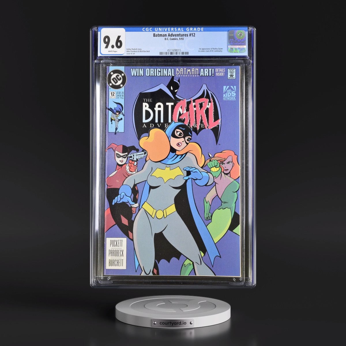 Batman Adventures #12 CGC 9.6 White Pages (DC Comics, 9/93) - Universal