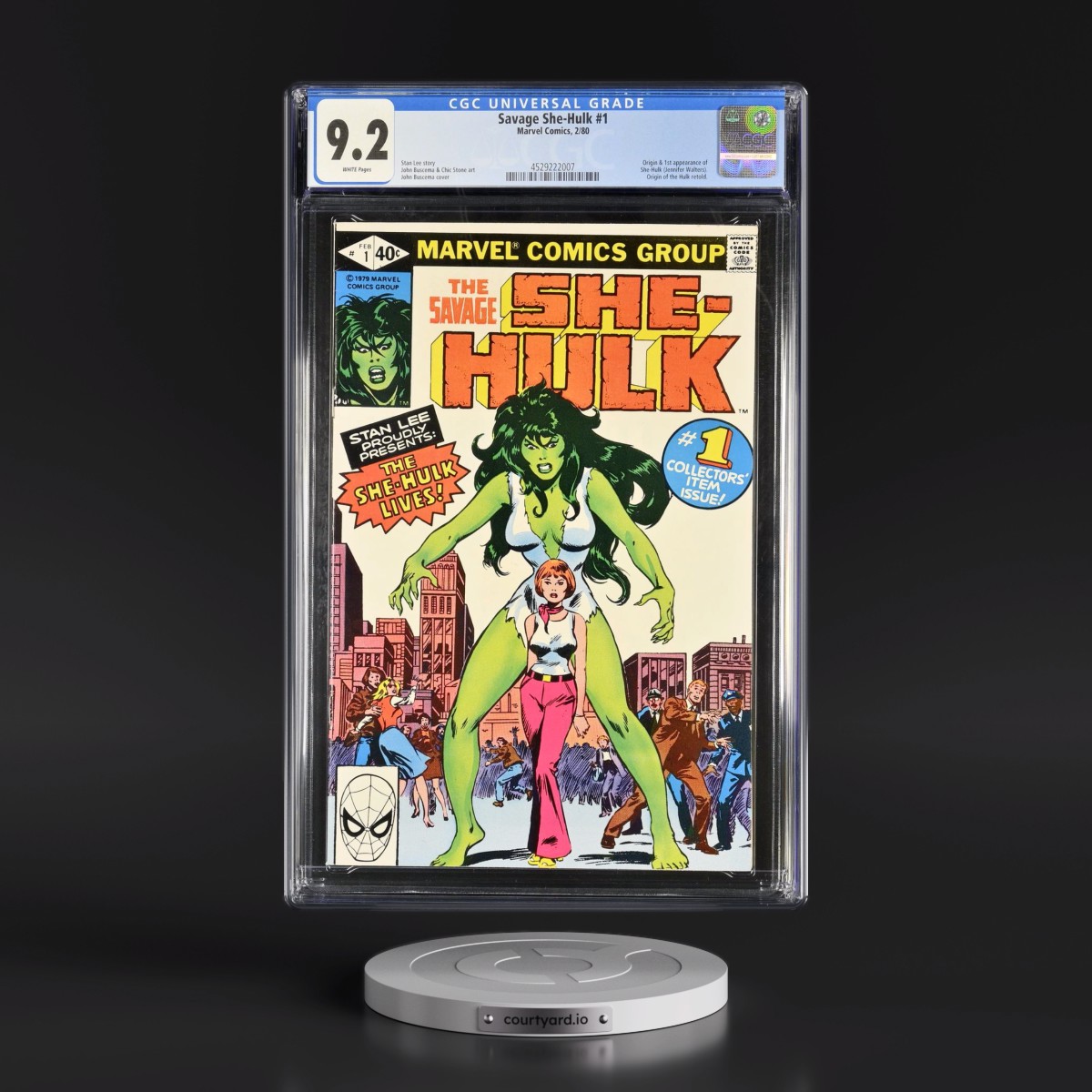 Savage She-Hulk #1 CGC 9.2 White Pages (Marvel Comics, 2/80) - Universal