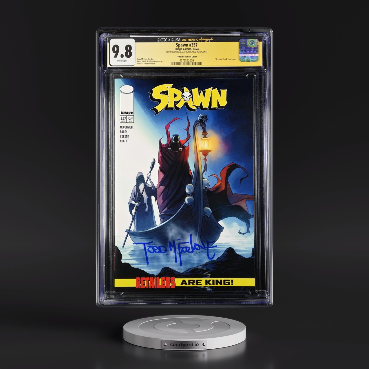 Spawn #357 CGC 9.8 White Pages (Image Comics, 10/24)