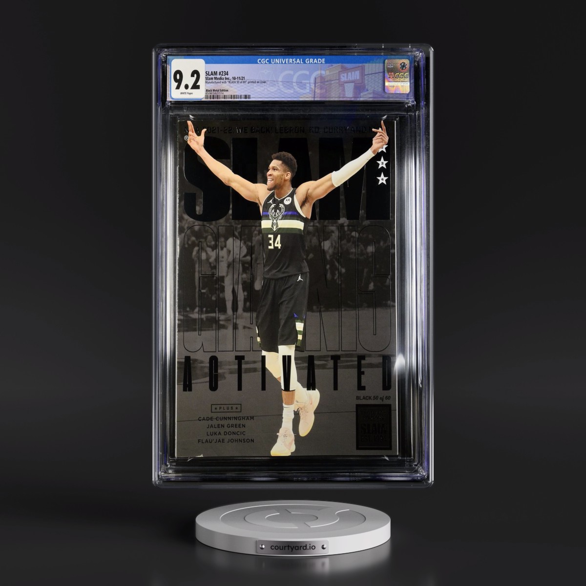 SLAM #234 CGC 9.2 White Pages (Slam Media Inc., 10-11/21) - Universal Black Metal Edition