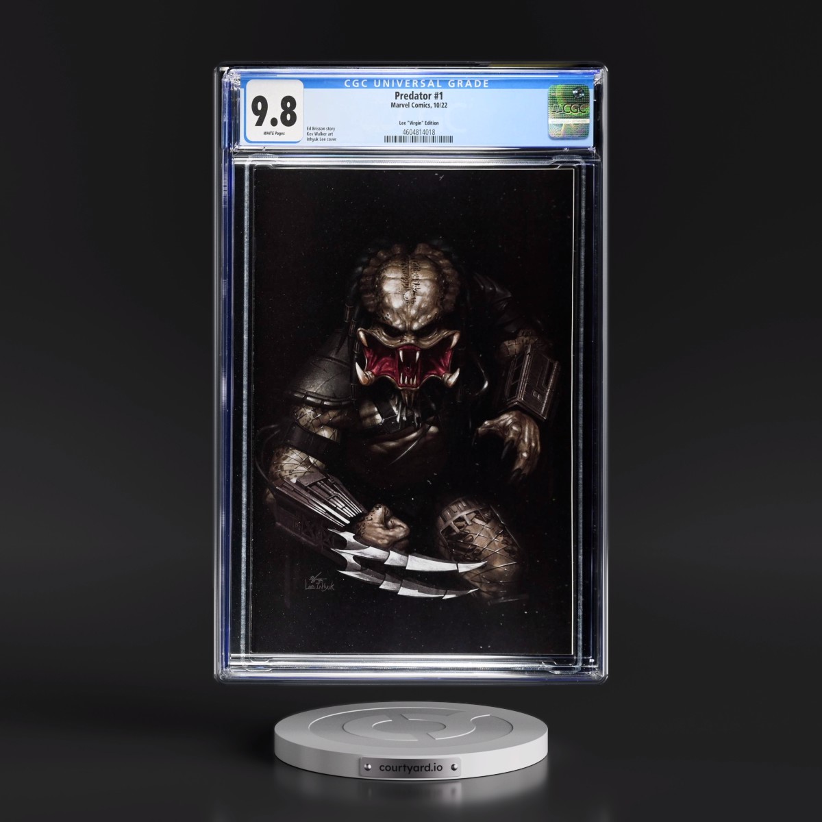 Predator #1 CGC 9.8 White Pages (Marvel Comics, 10/22)