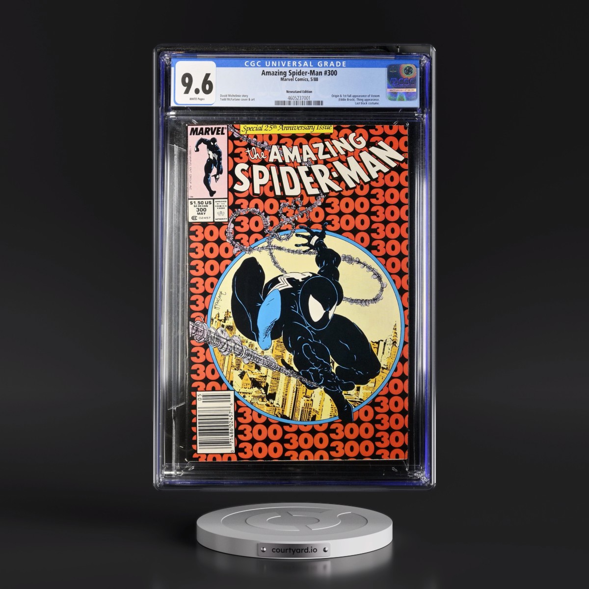 Amazing Spider-Man #300 CGC 9.6 White Pages (Marvel Comics, 5/88) - Newsstand Edition