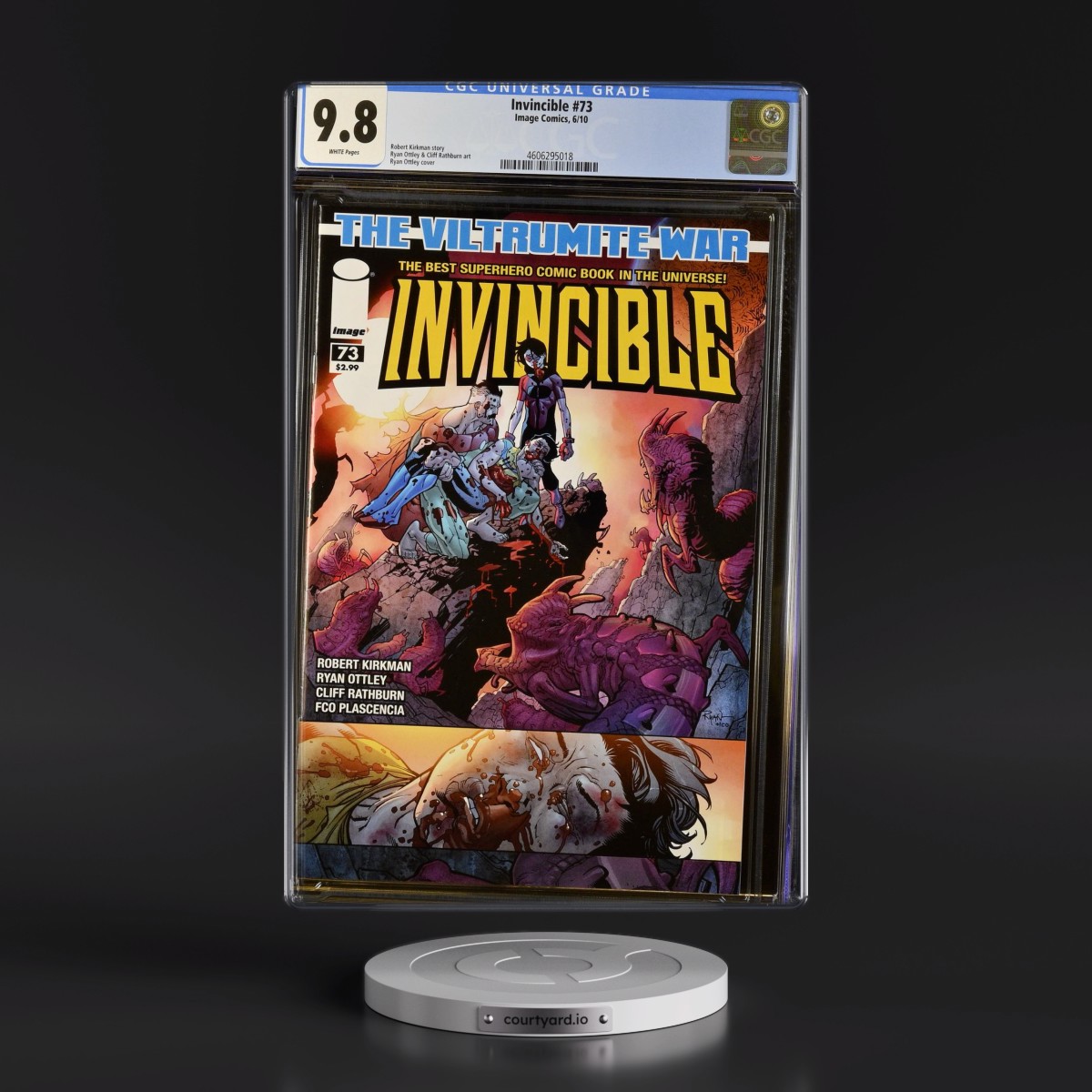 Invincible #73 CGC 9.8 White Pages (Image Comics, 6/10)