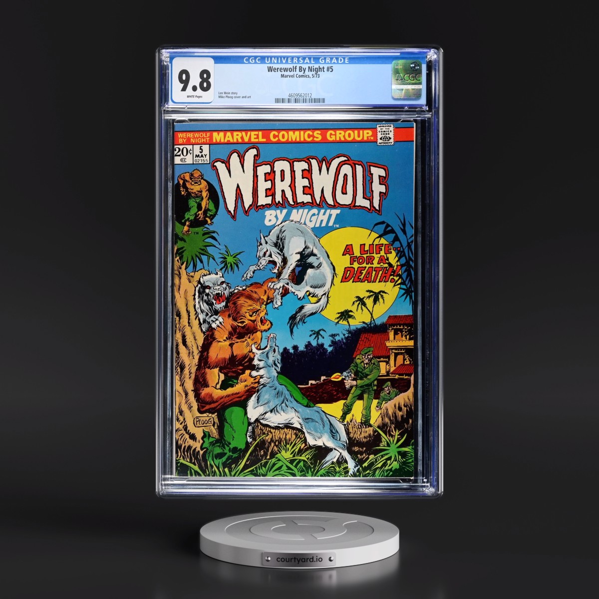 Werewolf By Night #5 CGC 9.8 White Pages (Marvel Comics, 5/73) - Universal