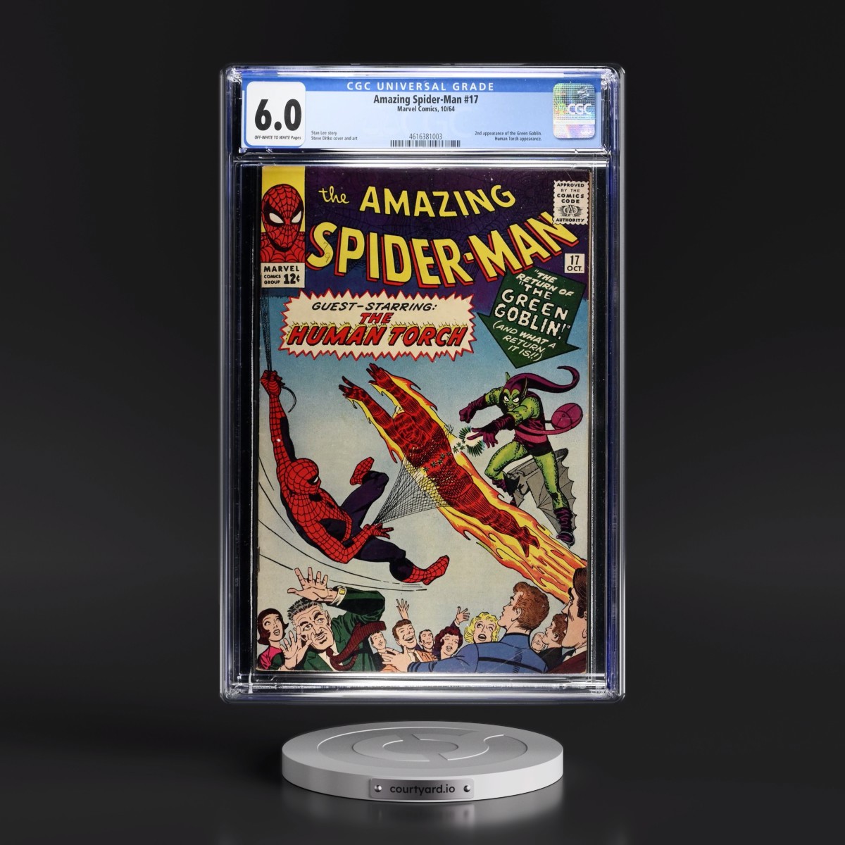Amazing Spider-Man #17 CGC 6.0 Off-white to White Pages (Marvel Comics, 10/64) - Universal