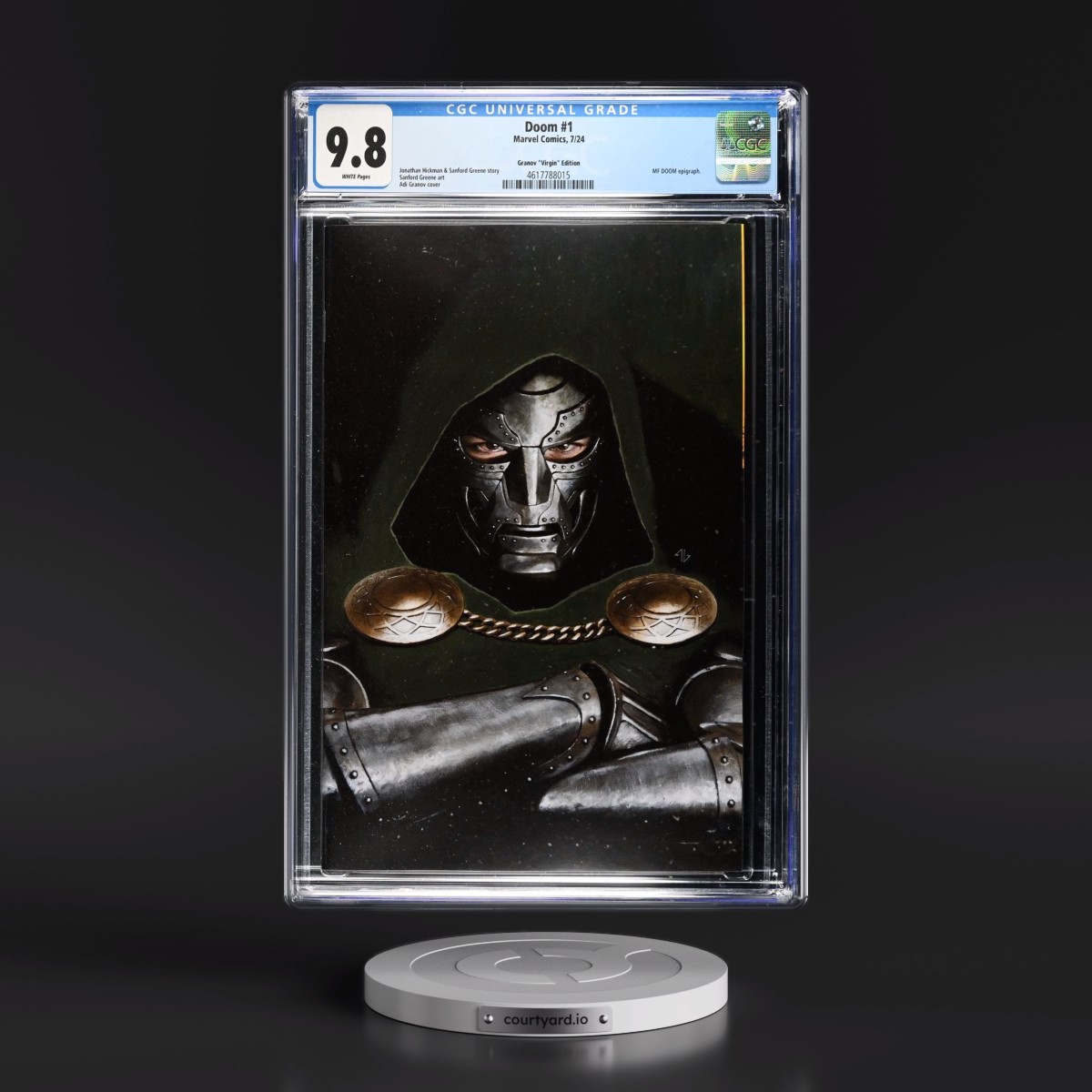 Doom #1 CGC 9.8 White Pages (Marvel Comics, 7/24)