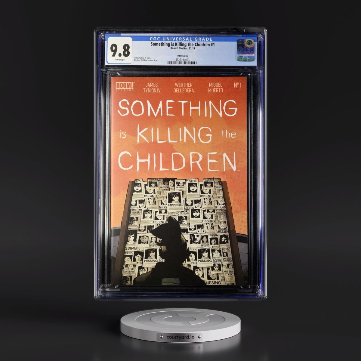 Something is Killing the Children #1 CGC 9.8 White Pages (Boom! Studios, 11/19) - Universal Fifth Printing