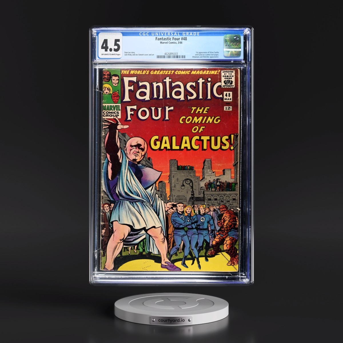 Fantastic Four #48 CGC 4.5 Off-white to White Pages (Marvel Comics, 3/66) - Universal