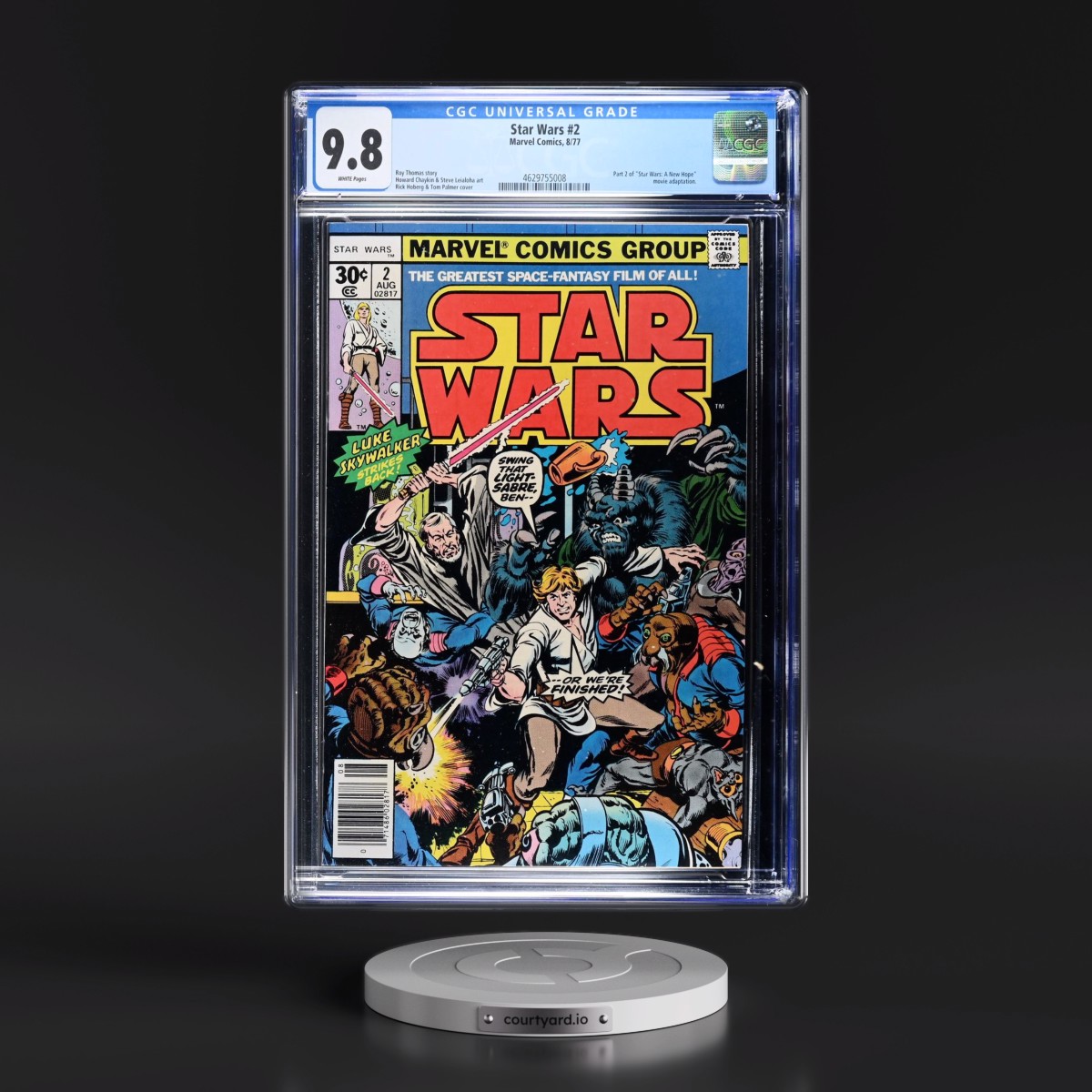 Star Wars #2 CGC 9.8 White Pages (Marvel Comics, 8/77) - Universal