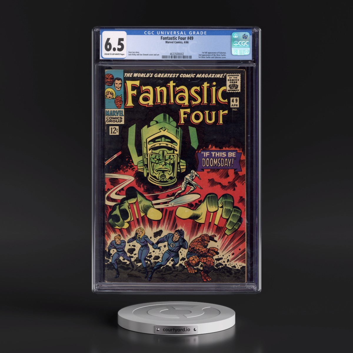 Fantastic Four #49 CGC 6.5 Cream to Off-white Pages (Marvel Comics, 4/66) - Universal