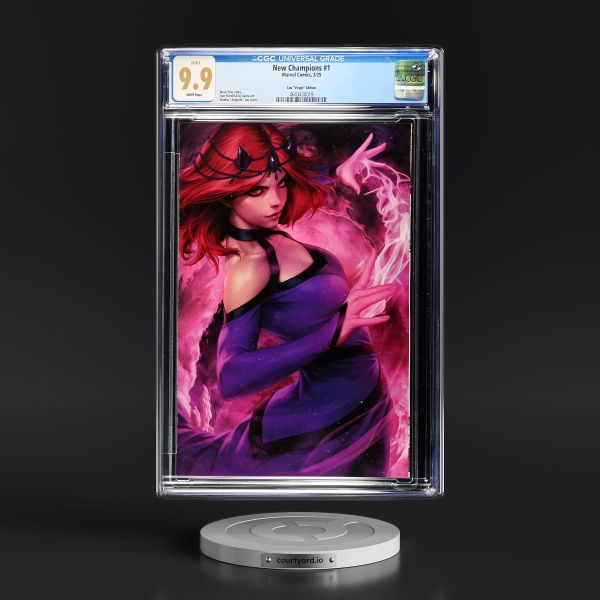 New Champions #1 CGC 9.9 White Pages (Marvel Comics, 3/25) - Universal Lau "Virgin" Edition
