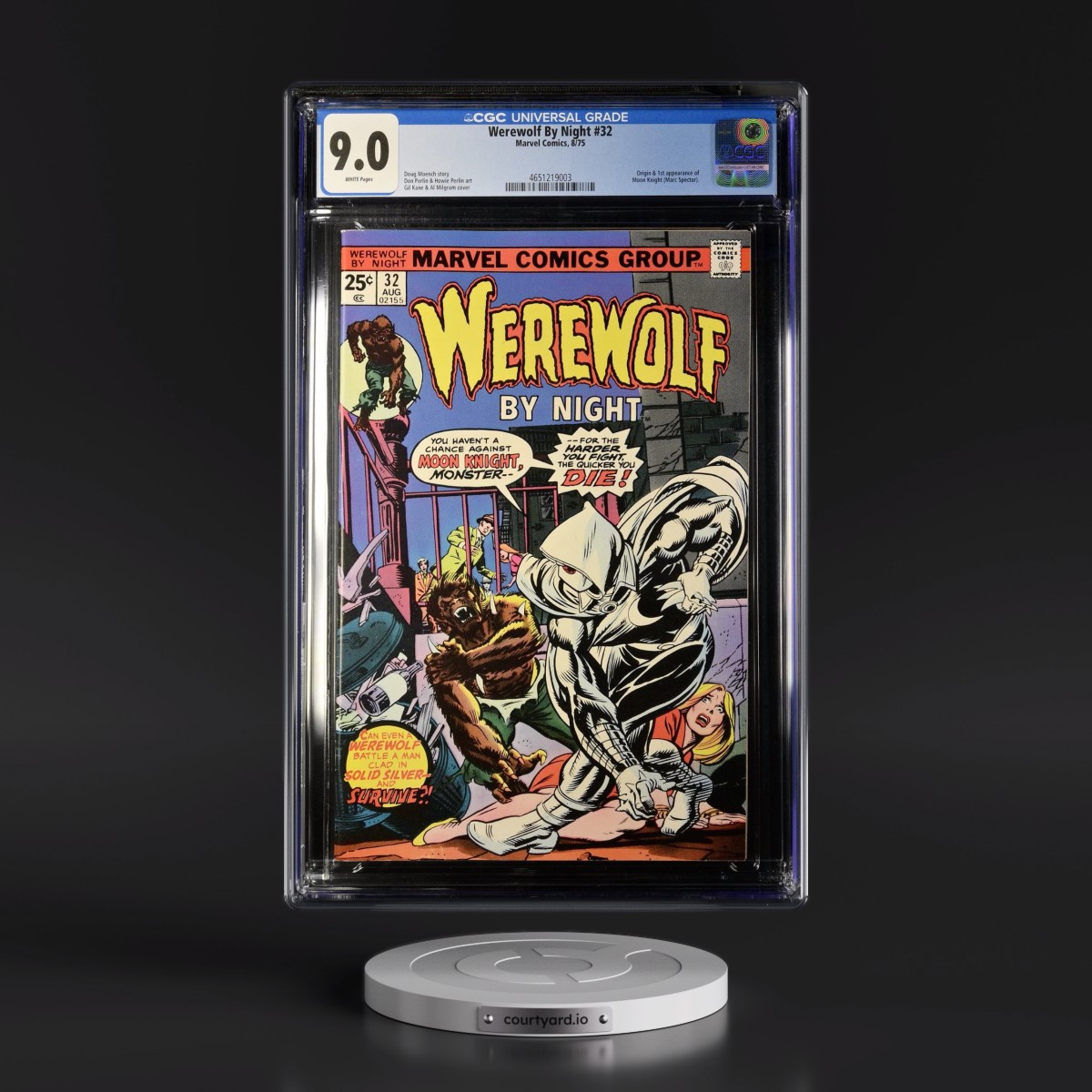 Werewolf By Night #32 CGC 9.0 White Pages (Marvel Comics, 8/75) - Universal