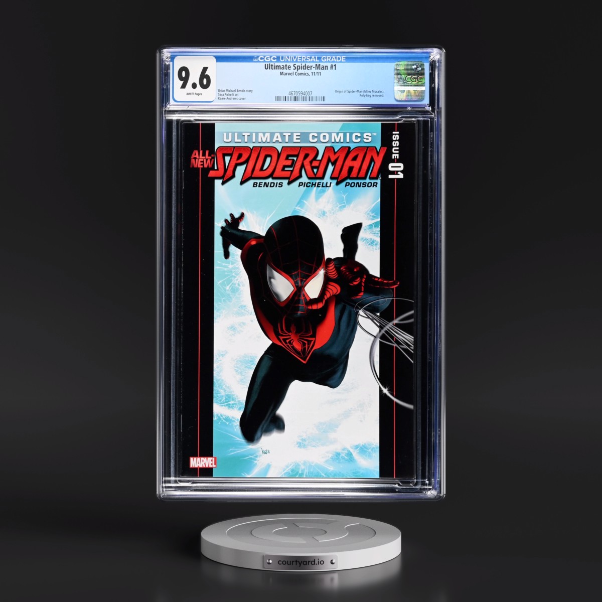 Ultimate Spider-Man #1 CGC 9.6 White Pages (Marvel Comics, 11/11) - Universal