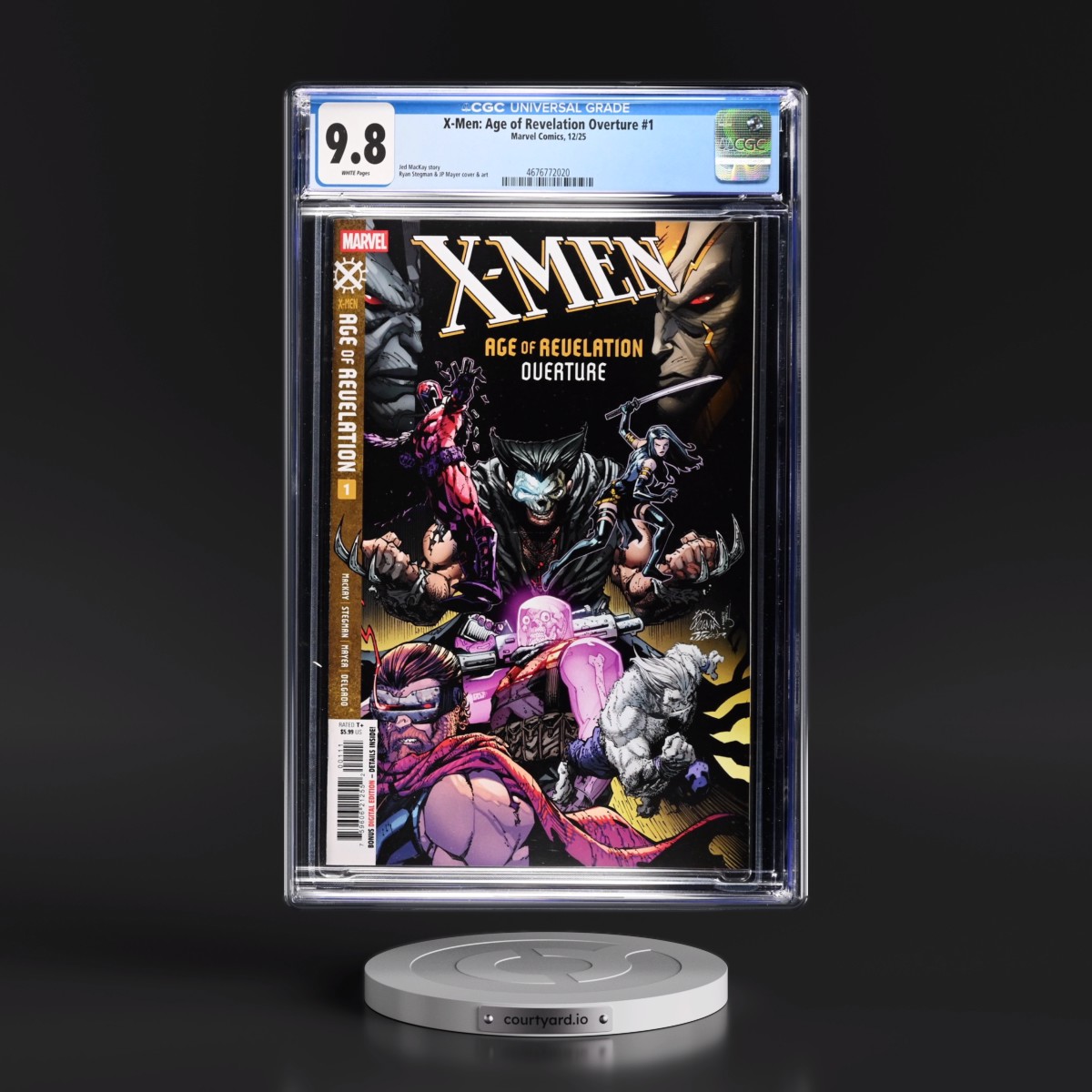 X-Men: Age of Revelation Overture #1 CGC 9.8 White Pages (Marvel Comics, 12/25) - Universal